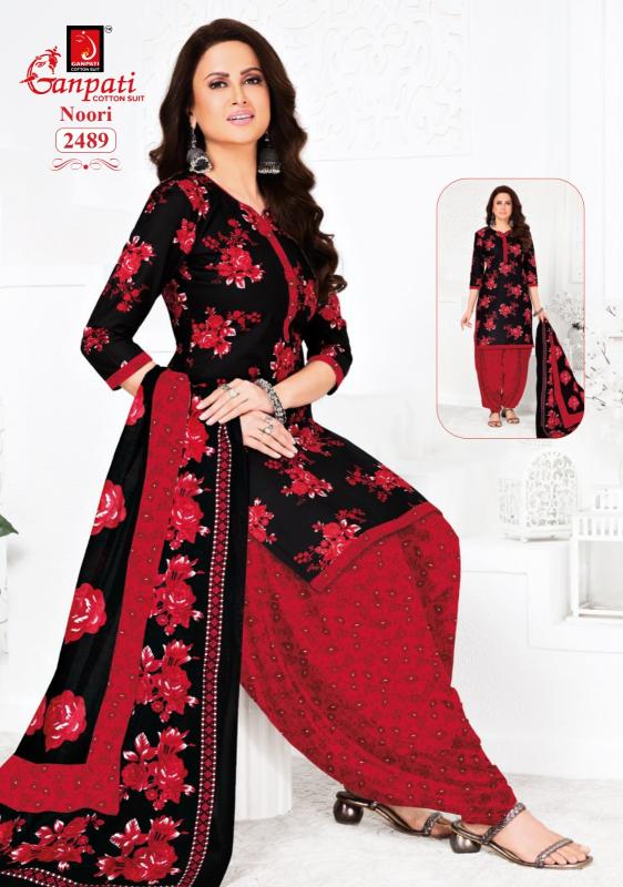 Ganpati noori patiyala vol-13 dress materials wholesaller